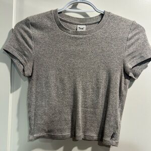 TNA Heather Gray Short Sleeve Tee